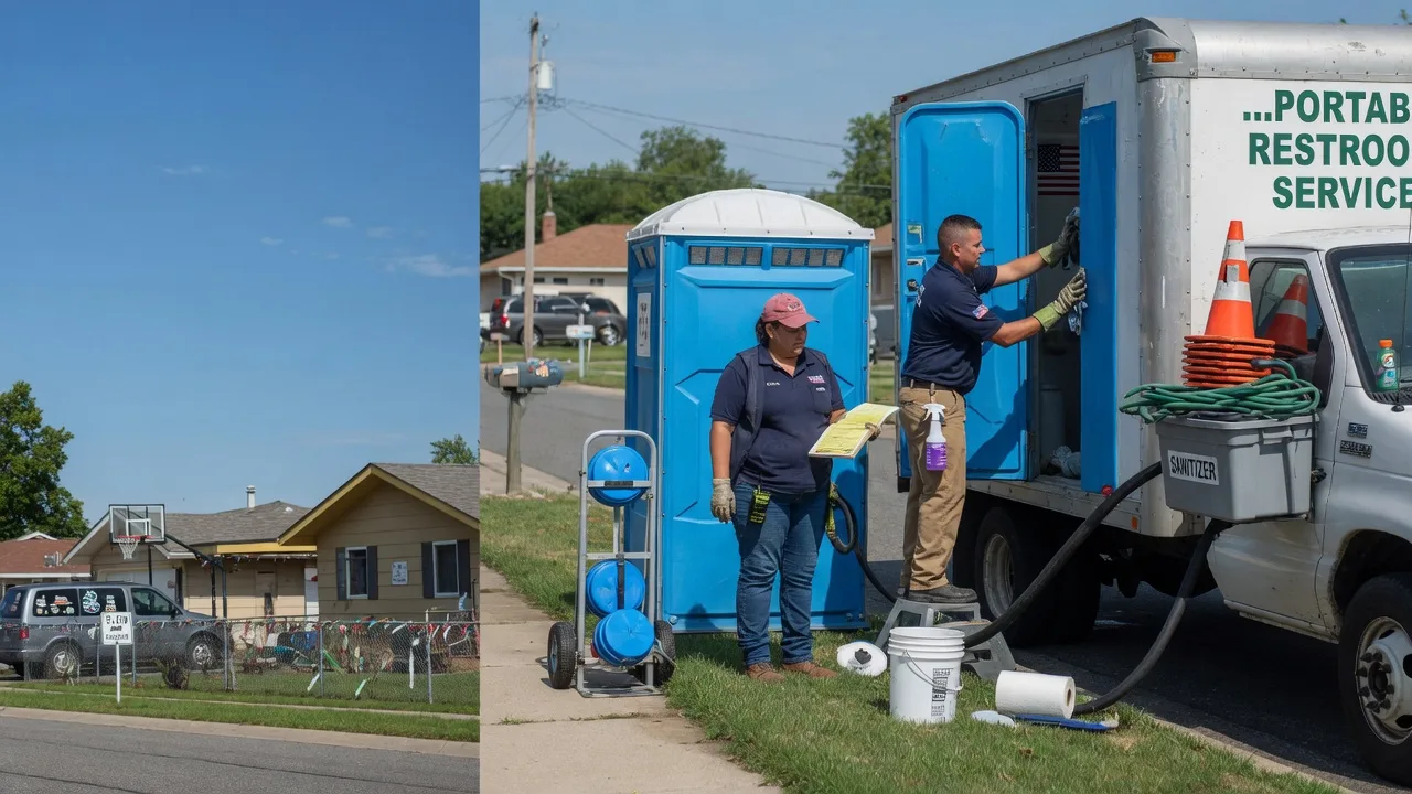 Portable Toilet Rental in Pineville, NC near me
